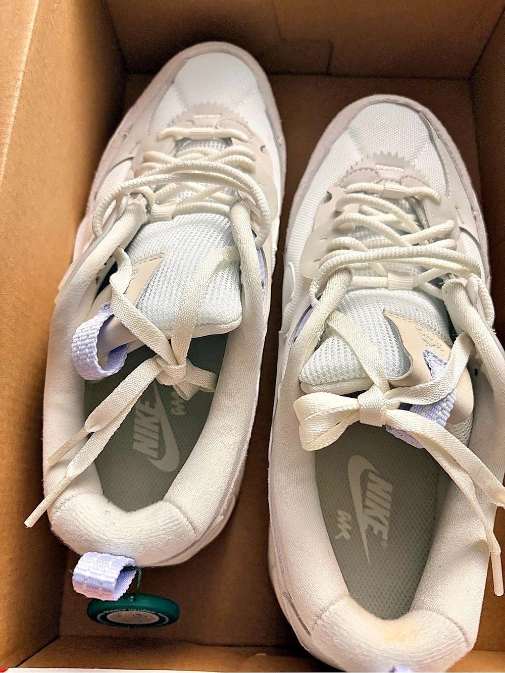 Brand new Nike Air Max 90 Futura White Light Bone Futura Sneakers White & Pink U